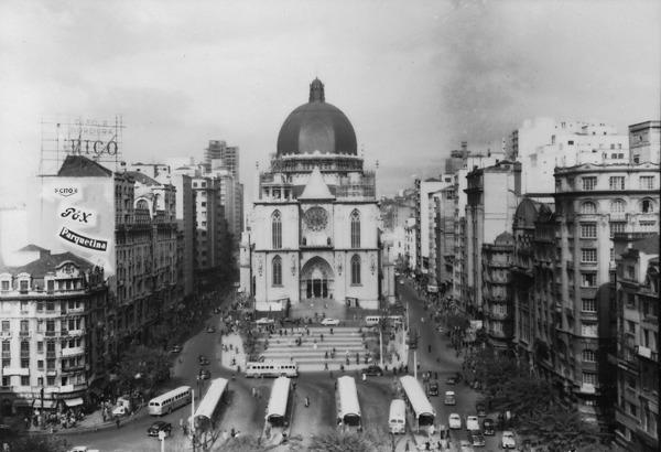 Praça da Sé - 1958 - Creditos: Site IBGE